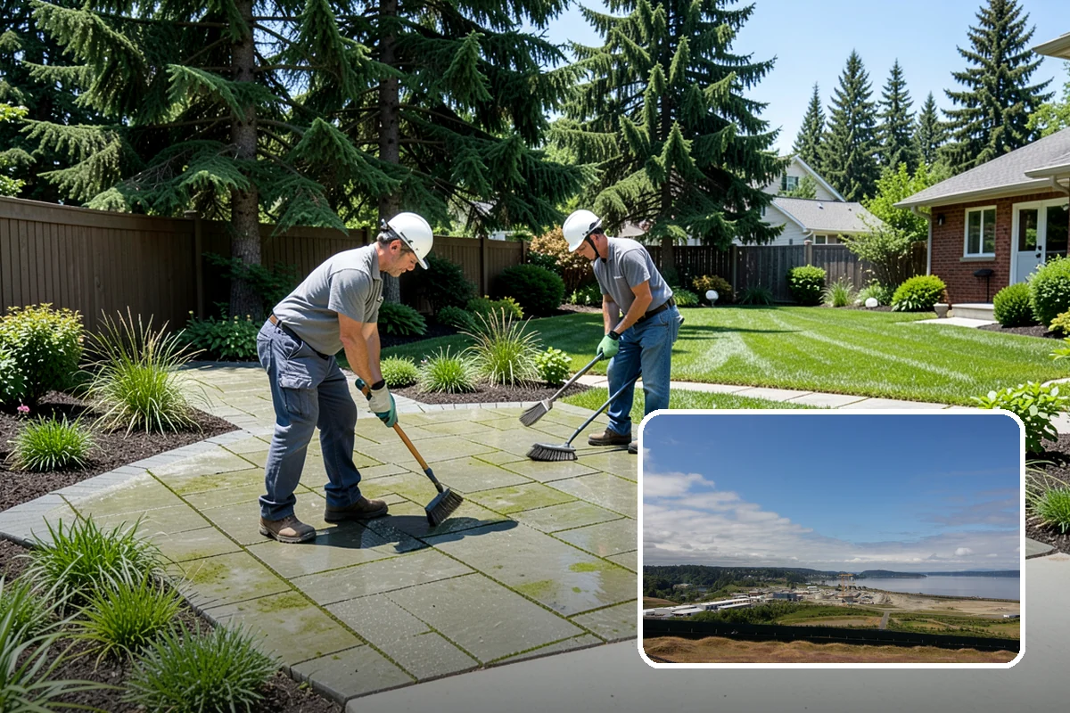 Patio Installation in University Place, Pierce County, WA - Adds a true outdoor living room