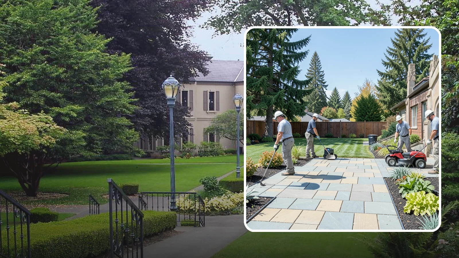 Patio Installation in Woodinville, King County, WA - Custom paver, stone, and concrete patios built to create durable, beautiful outdoor living space.