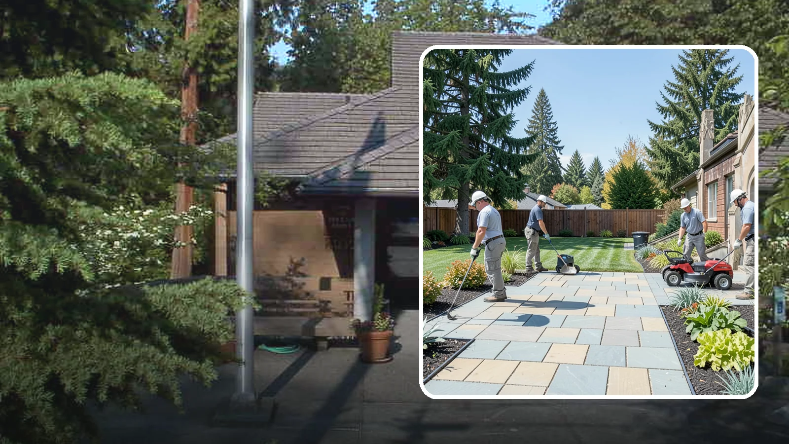 Patio Installation in Yarrow Point, King County, WA - Custom paver, stone, and concrete patios built to create durable, beautiful outdoor living space.