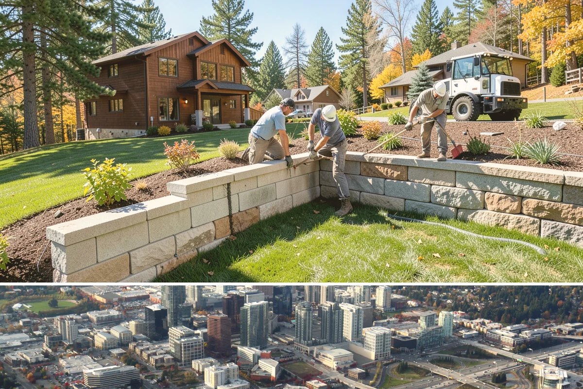 Patios & Walkways in Bellevue, King County, WA - Best built spring through fall