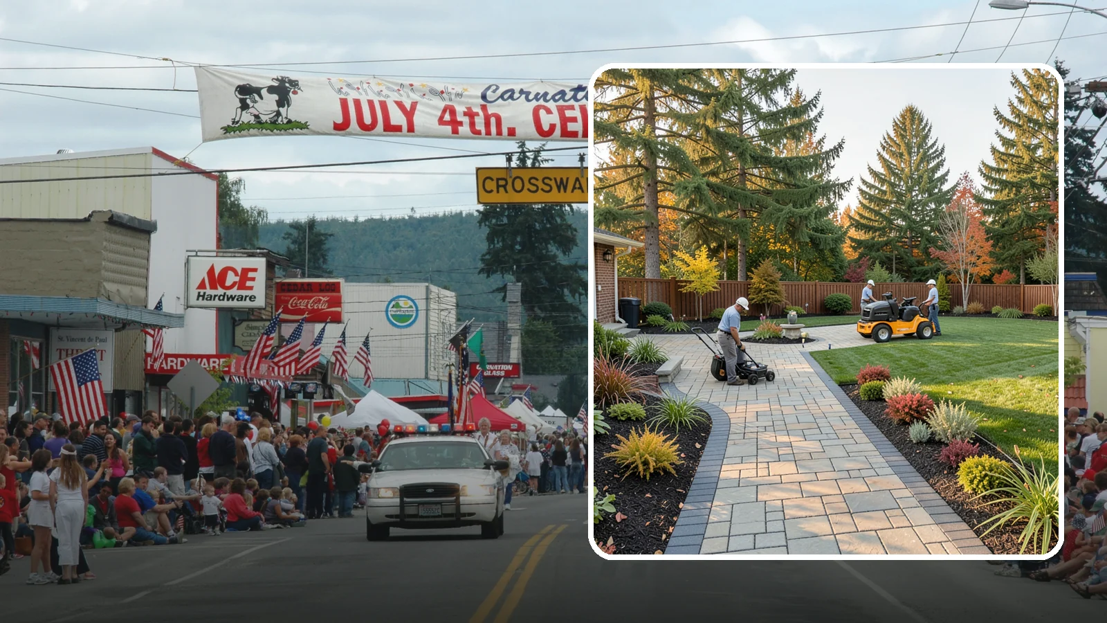 Patios & Walkways in Carnation, King County, WA - Custom patios and walkways that create beautiful, durable outdoor living and connection spaces.