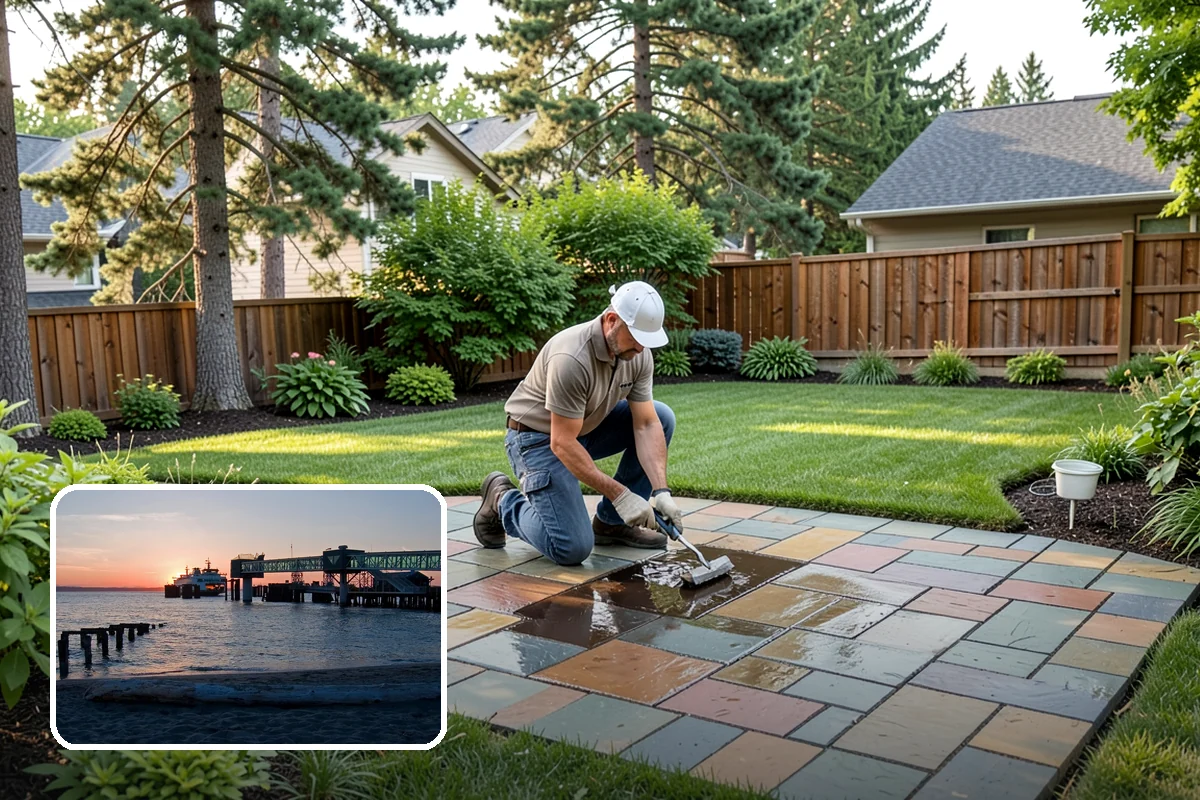Patios & Walkways in Edmonds, Snohomish County, WA - Adds usable outdoor living space