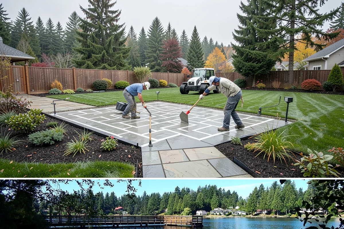 Patios & Walkways in Federal Way, King County, WA - Best built spring through fall