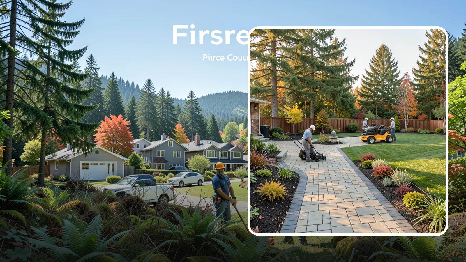 Patios & Walkways in Fircrest, Pierce County, WA - Custom patios and walkways that create beautiful, durable outdoor living and connection spaces.