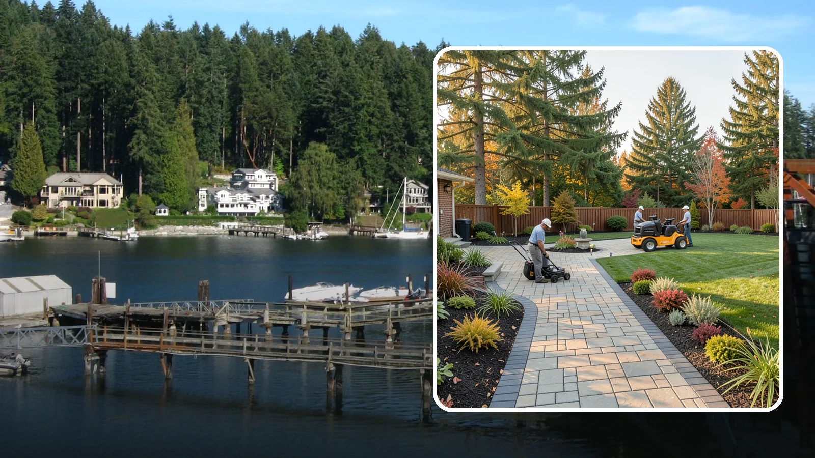 Patios & Walkways in Gig Harbor, Pierce County, WA - Custom patios and walkways that create beautiful, durable outdoor living and connection spaces.