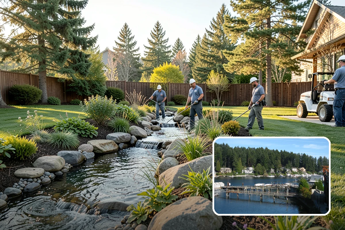 Patios & Walkways in Gig Harbor, Pierce County, WA - Adds usable outdoor living space
