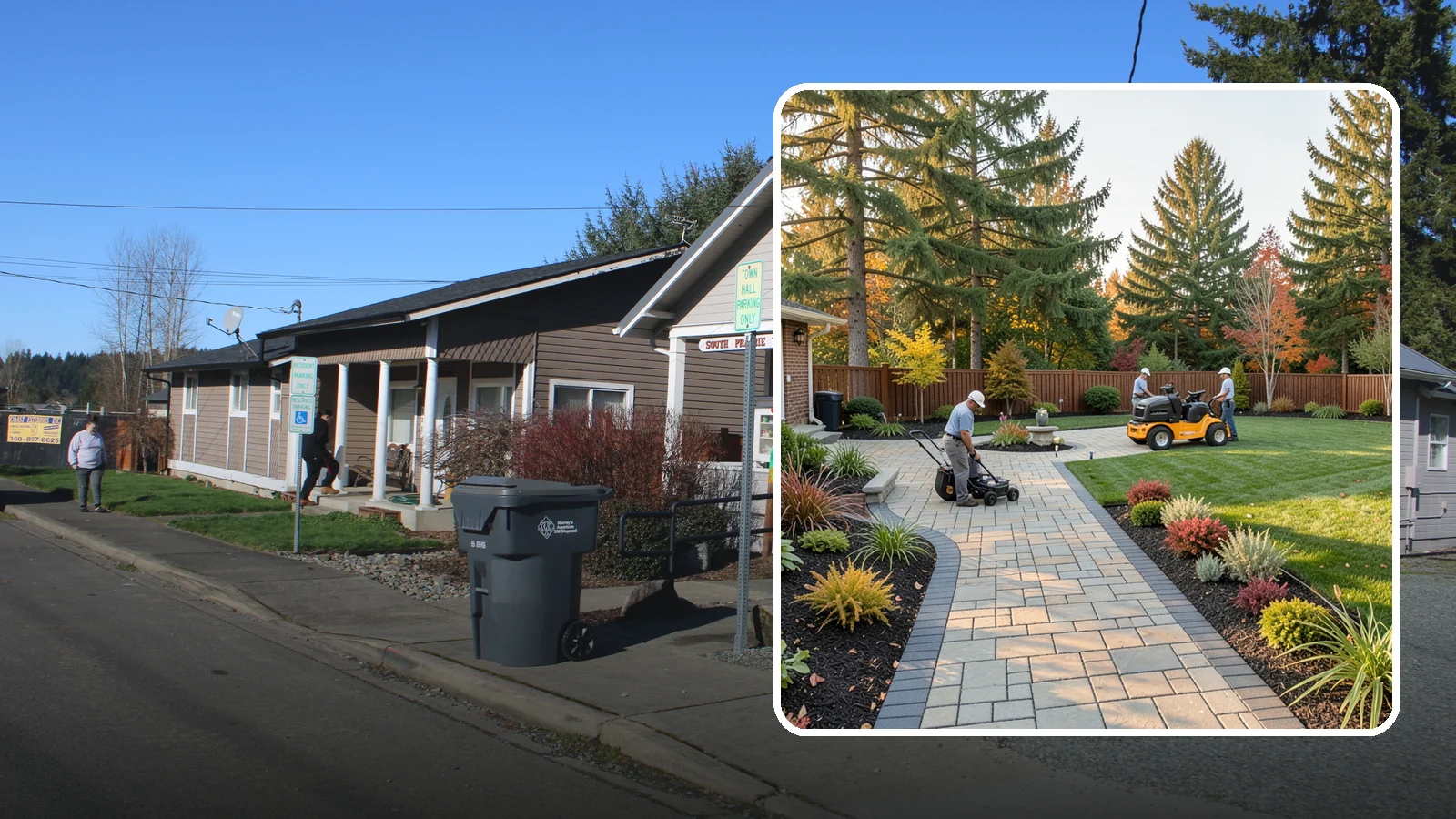 Patios & Walkways in South Prairie, Pierce County, WA - Custom patios and walkways that create beautiful, durable outdoor living and connection spaces.
