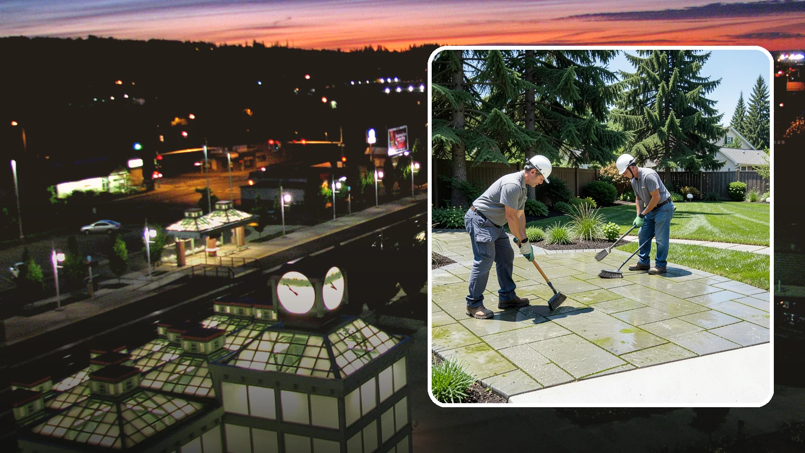 Paver Cleaning in Auburn, King County, WA - We deep-clean and re-sand paver surfaces to remove the moss, algae, and grime that thrive in Northwest damp.