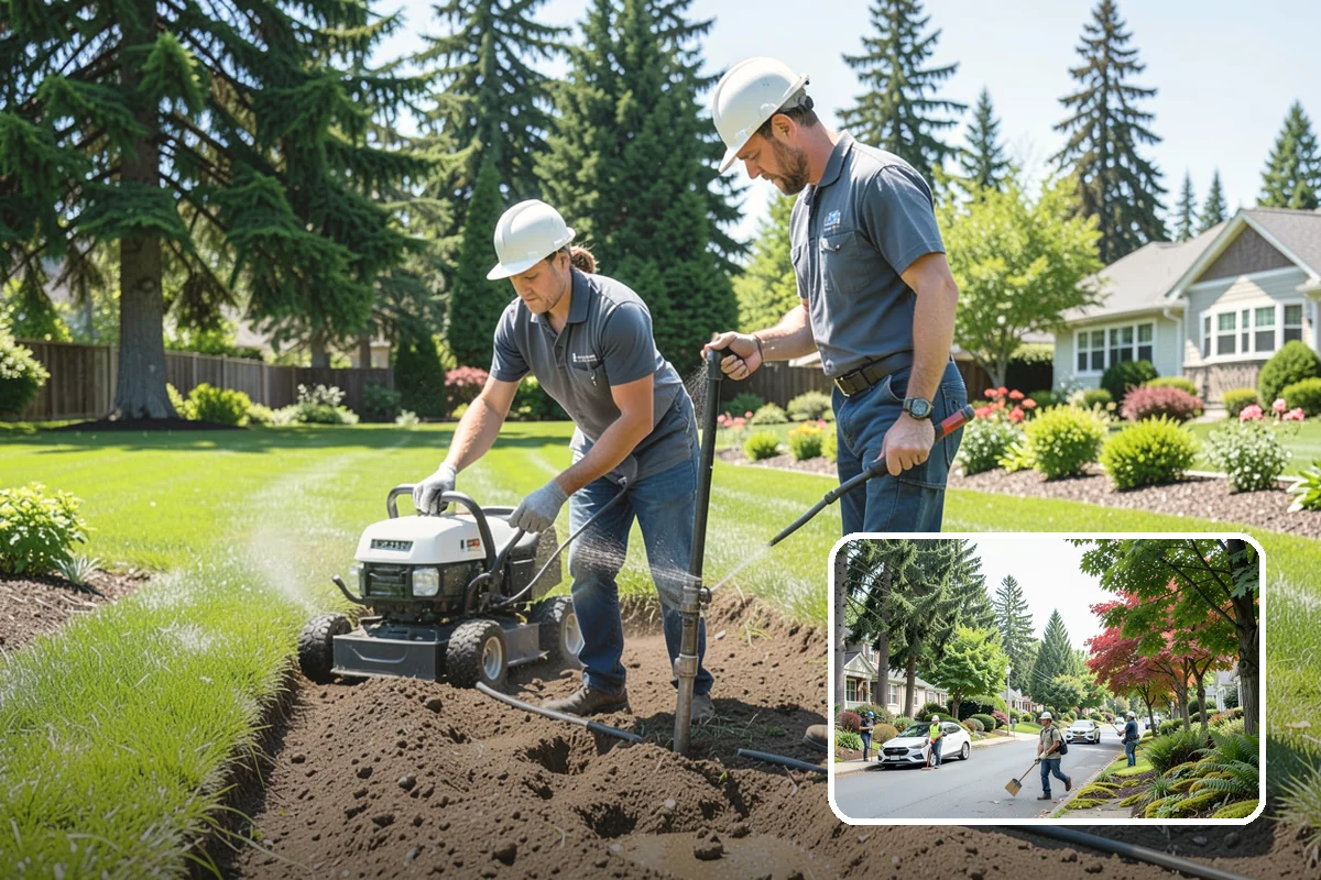 Paver Cleaning in Beaux Arts Village, King County, WA - Removes slippery moss, algae, and mildew for safer footing