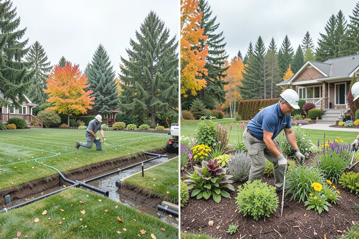 Paver Cleaning in Beaux Arts Village, King County, WA - Inspect pavers and clear surface debris