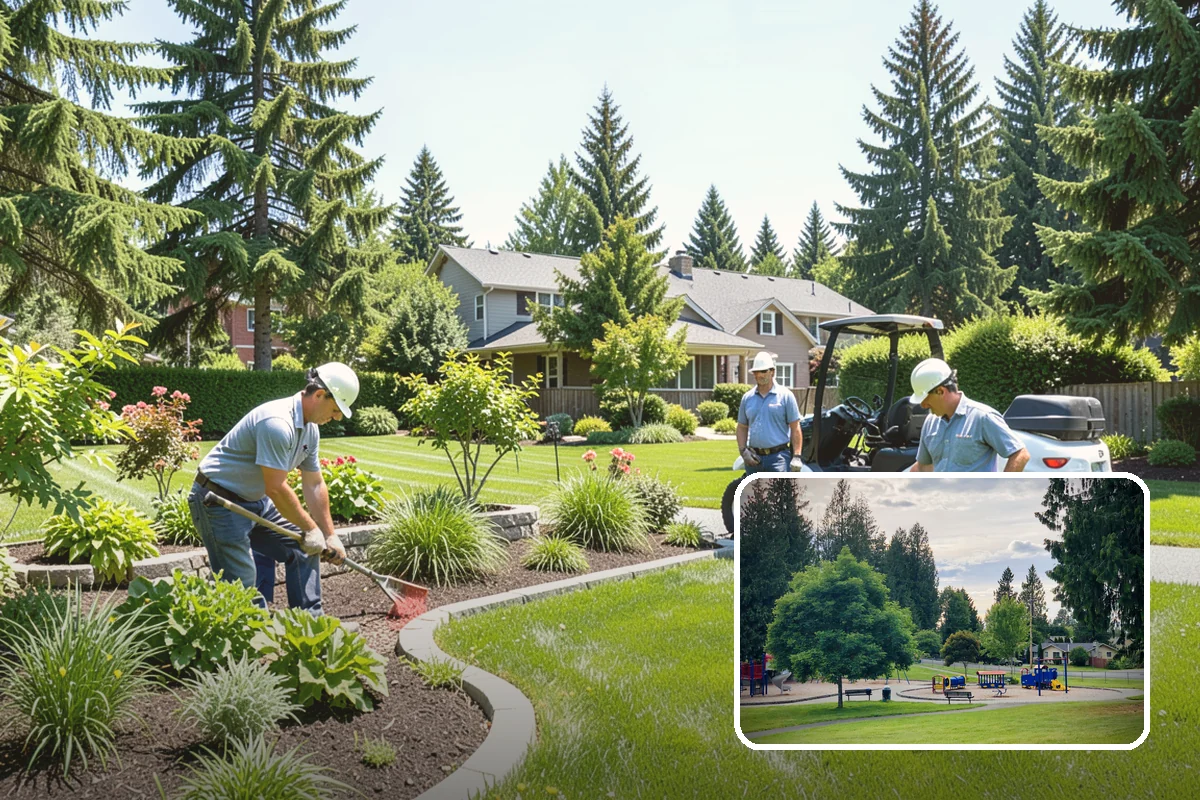 Paver Cleaning in Bonney Lake, Pierce County, WA - Removes slippery moss, algae, and mildew for safer footing