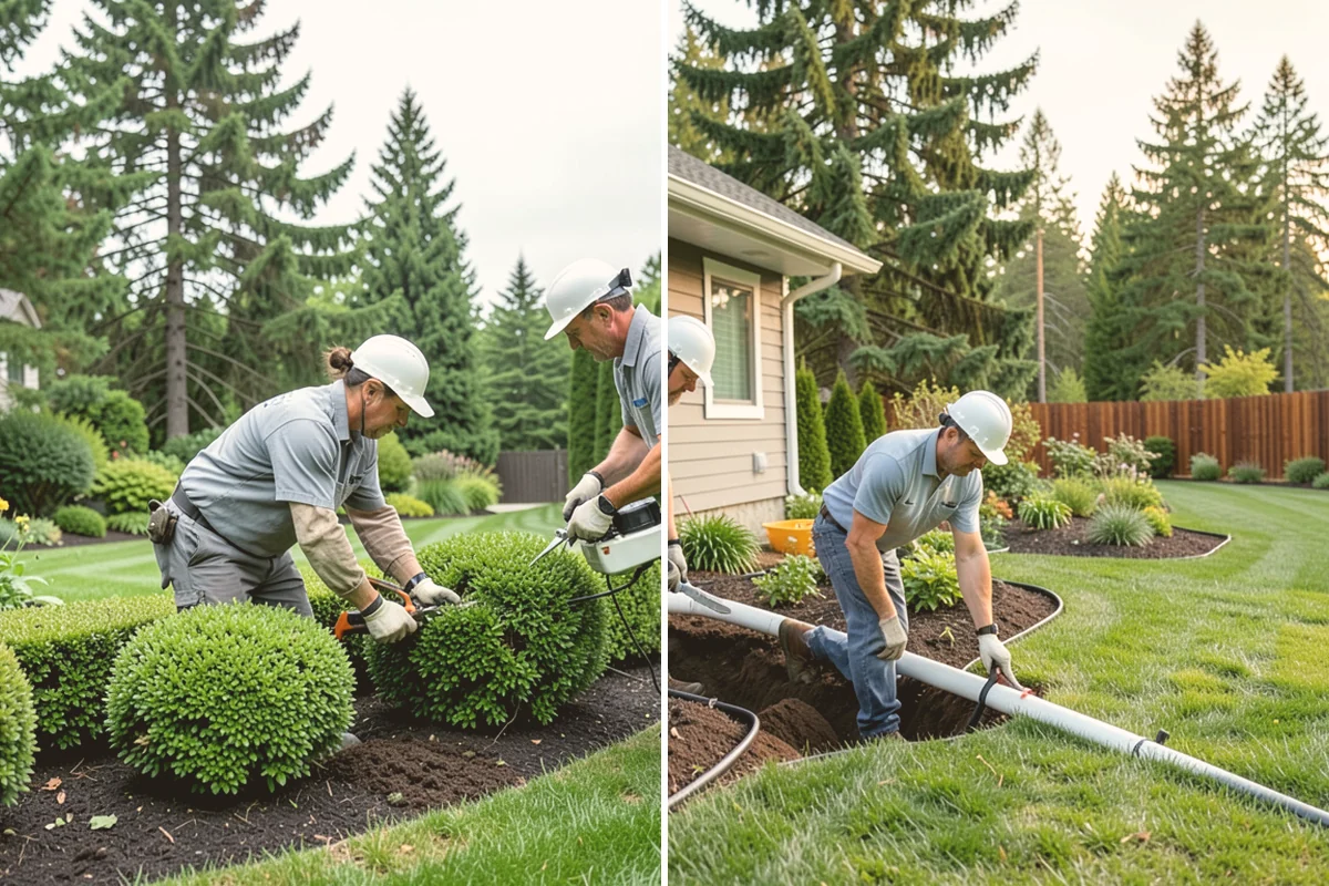 Paver Cleaning in Bothell, King County, WA - Inspect pavers and clear surface debris