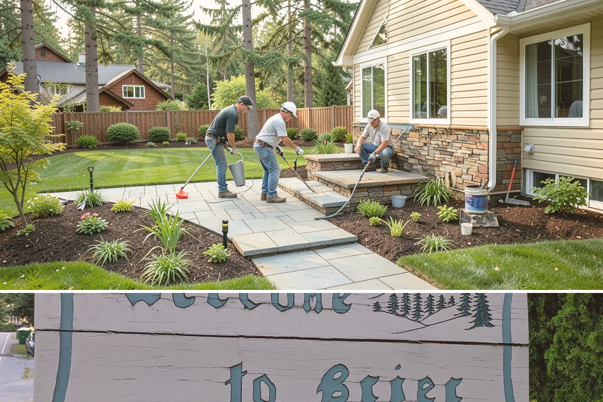 Paver Cleaning in Brier, Snohomish County, WA - Late spring and summer allow surfaces to dry fully for effective re-sanding and sealing, though cleaning can be done whenever...