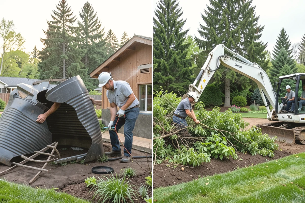 Paver Cleaning in Covington, King County, WA - Inspect pavers and clear surface debris