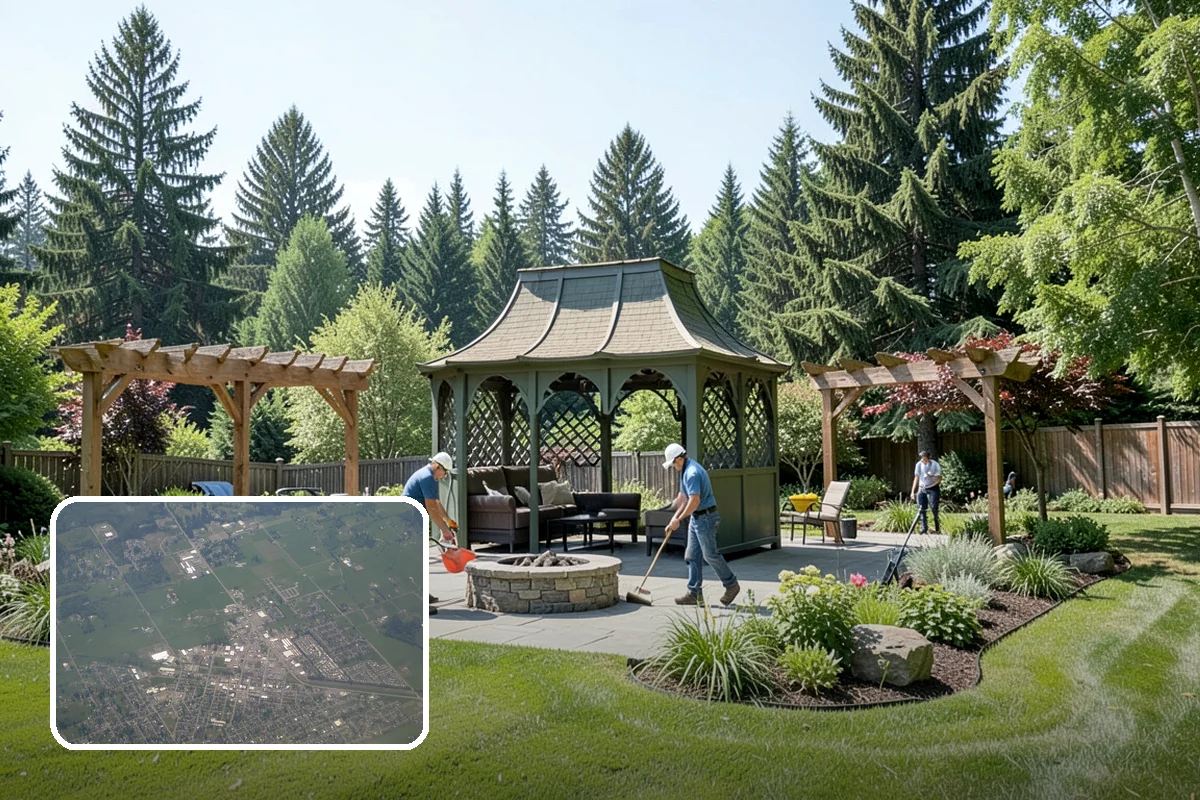 Paver Cleaning in Enumclaw, King County, WA - Removes slippery moss, algae, and mildew for safer footing