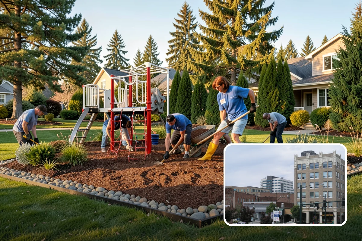 Paver Cleaning in Everett, Snohomish County, WA - Removes slippery moss, algae, and mildew for safer footing