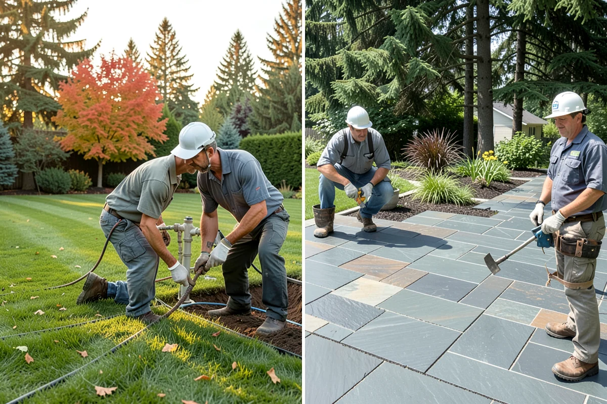 Paver Cleaning in Everett, Snohomish County, WA - Inspect pavers and clear surface debris