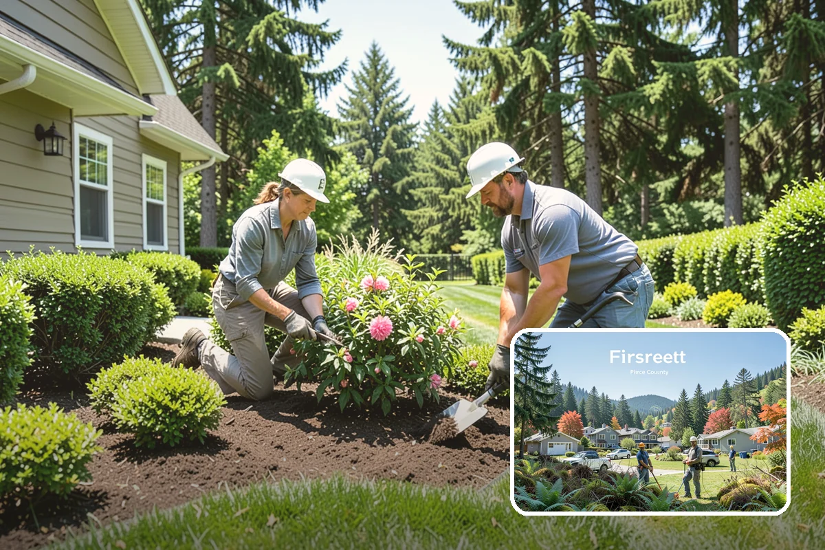 Paver Cleaning in Fircrest, Pierce County, WA - Removes slippery moss, algae, and mildew for safer footing