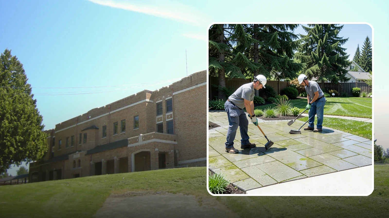 Paver Cleaning in Maple Valley, King County, WA - We deep-clean and re-sand paver surfaces to remove the moss, algae, and grime that thrive in Northwest damp.