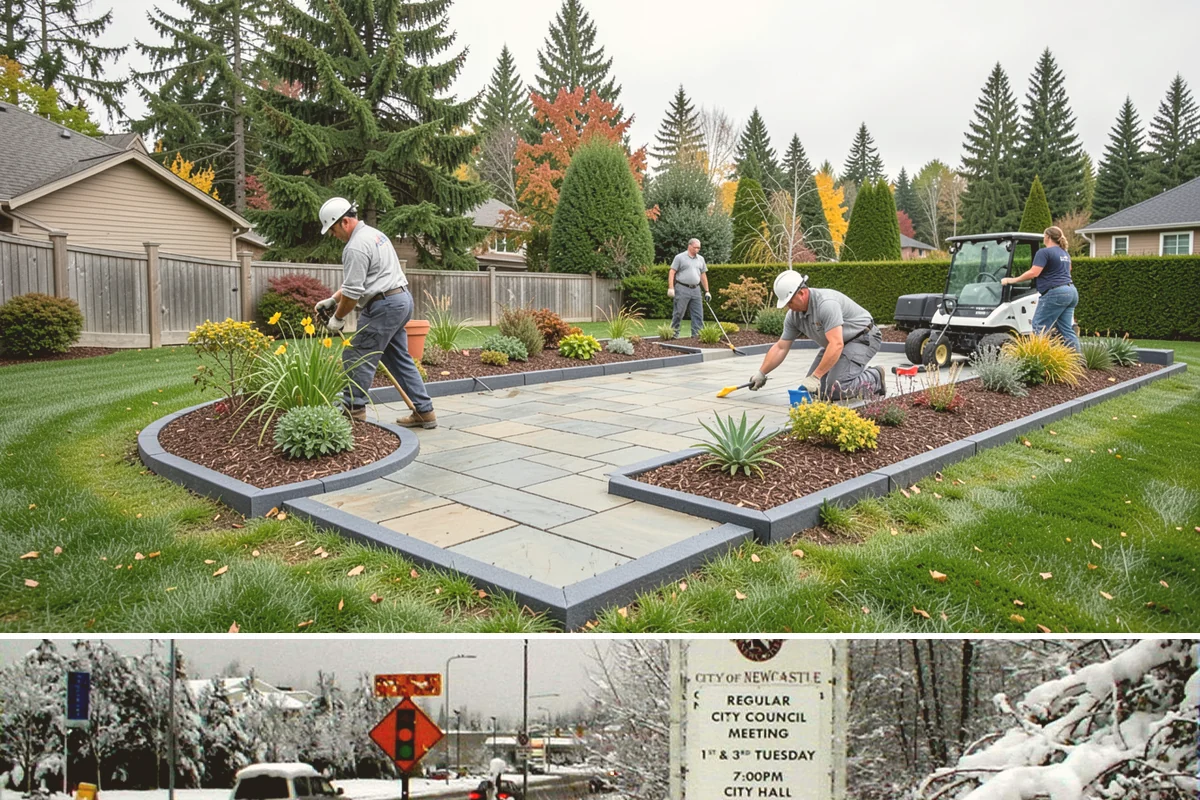 Paver Cleaning in Newcastle, King County, WA - Late spring and summer allow surfaces to dry fully for effective re-sanding and sealing, though cleaning can be done whenever...