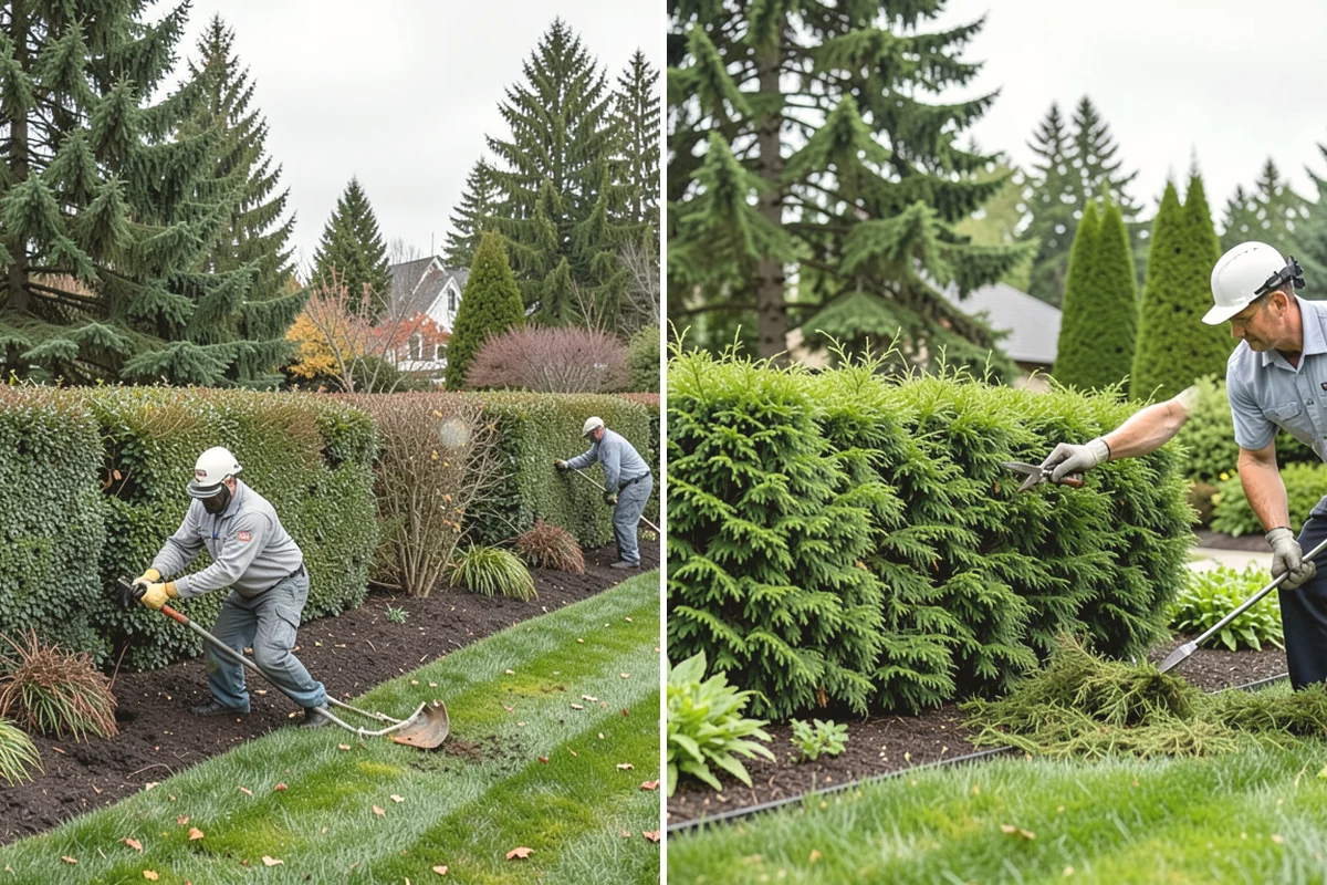 Paver Cleaning in North Bend, King County, WA - Inspect pavers and clear surface debris