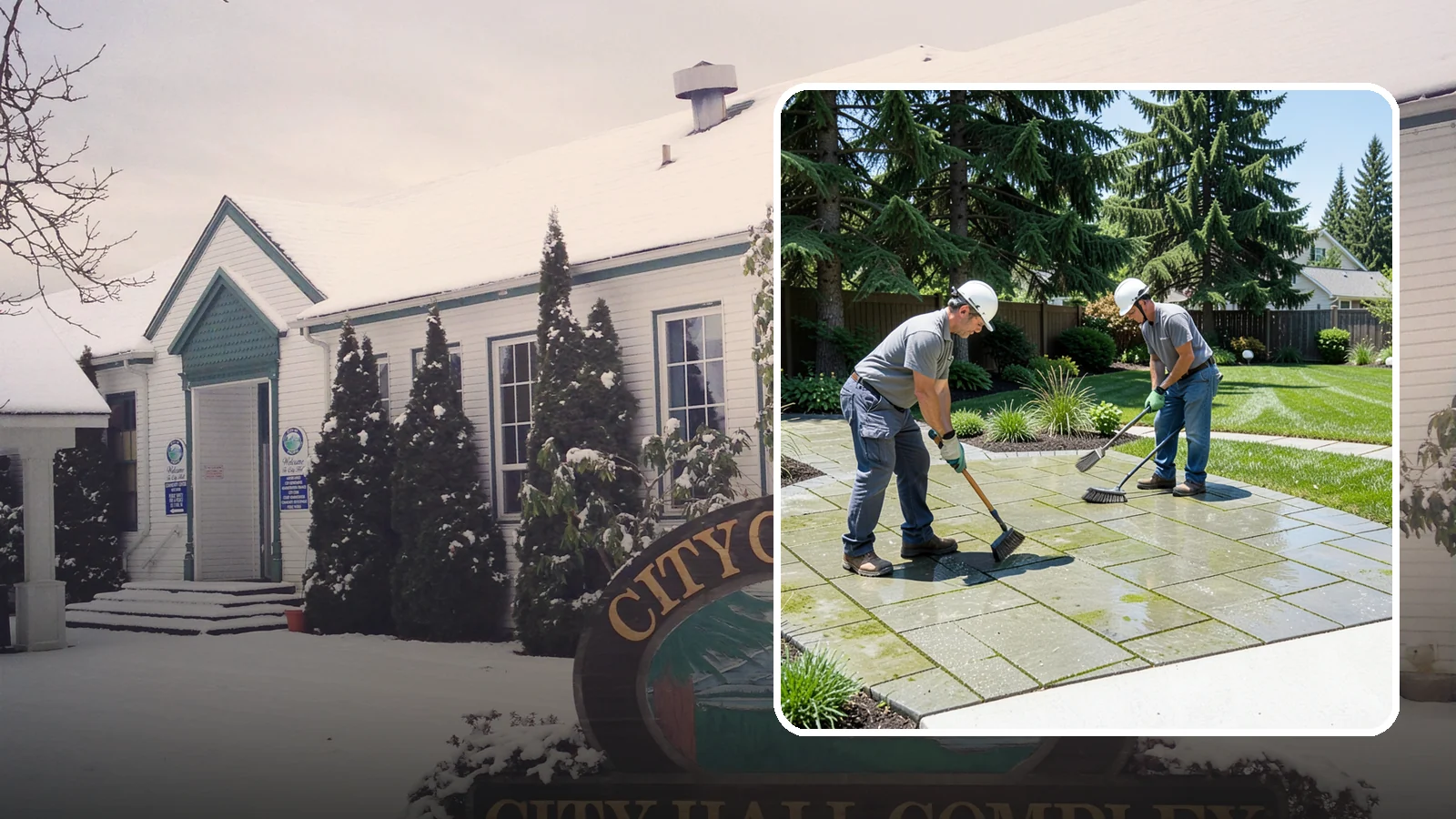 Paver Cleaning in Pacific, King County, WA - We deep-clean and re-sand paver surfaces to remove the moss, algae, and grime that thrive in Northwest damp.