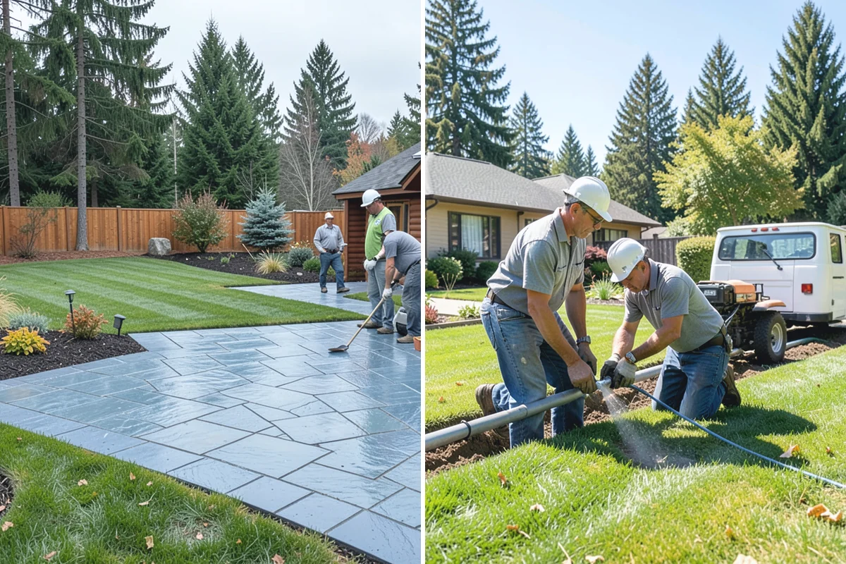 Paver Cleaning in Wilkeson, Pierce County, WA - Inspect pavers and clear surface debris