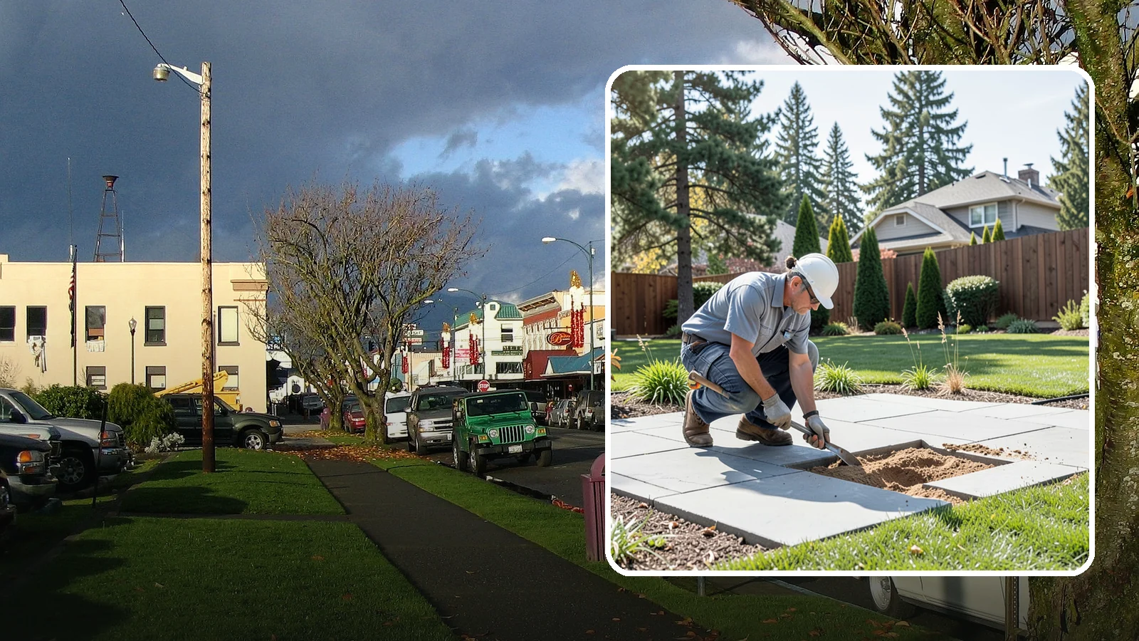 Paver Repair & Releveling in Arlington, Snohomish County, WA - Repair of sunken, shifted, or damaged pavers to restore a smooth, level, safe surface.