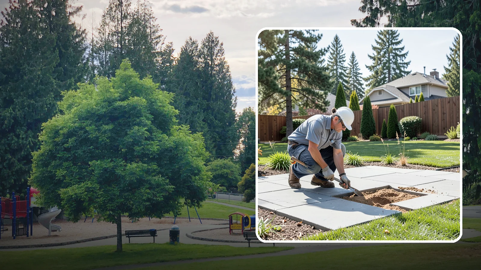Paver Repair & Releveling in Bonney Lake, Pierce County, WA - Repair of sunken, shifted, or damaged pavers to restore a smooth, level, safe surface.