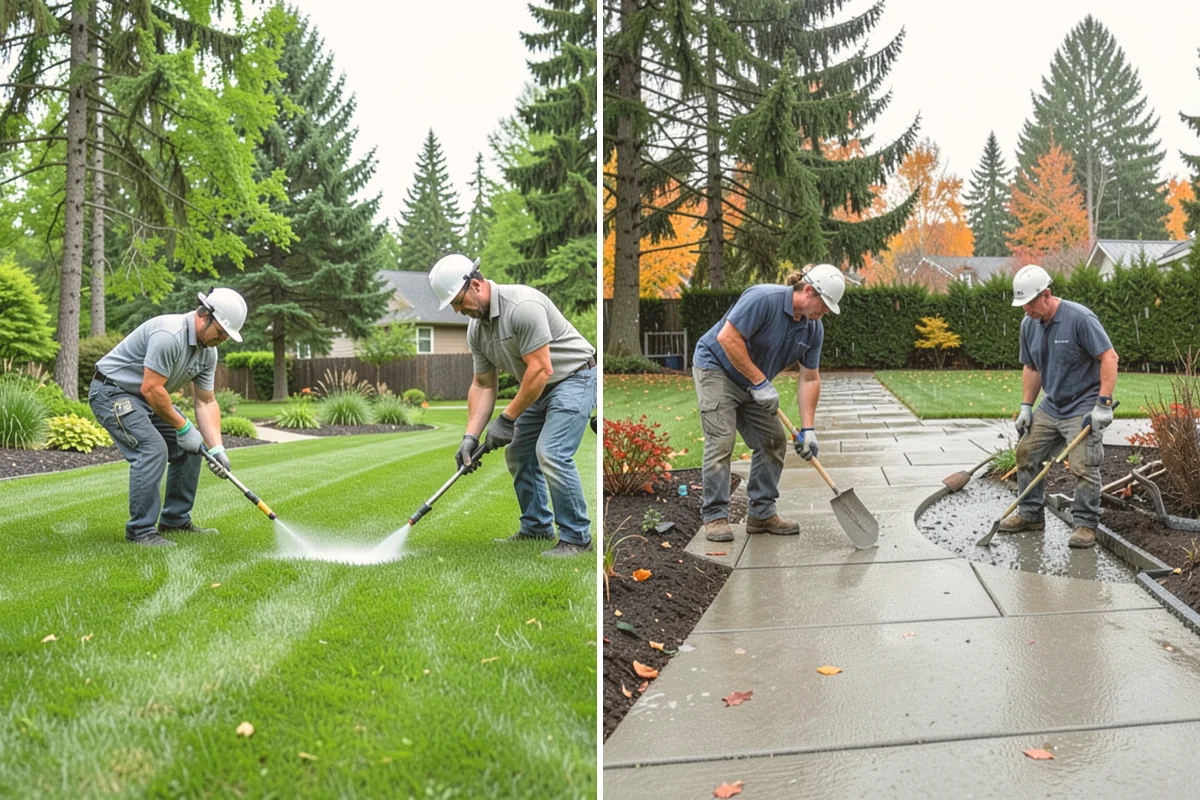 Paver Repair & Releveling in Brier, Snohomish County, WA - Assess the settled or damaged area