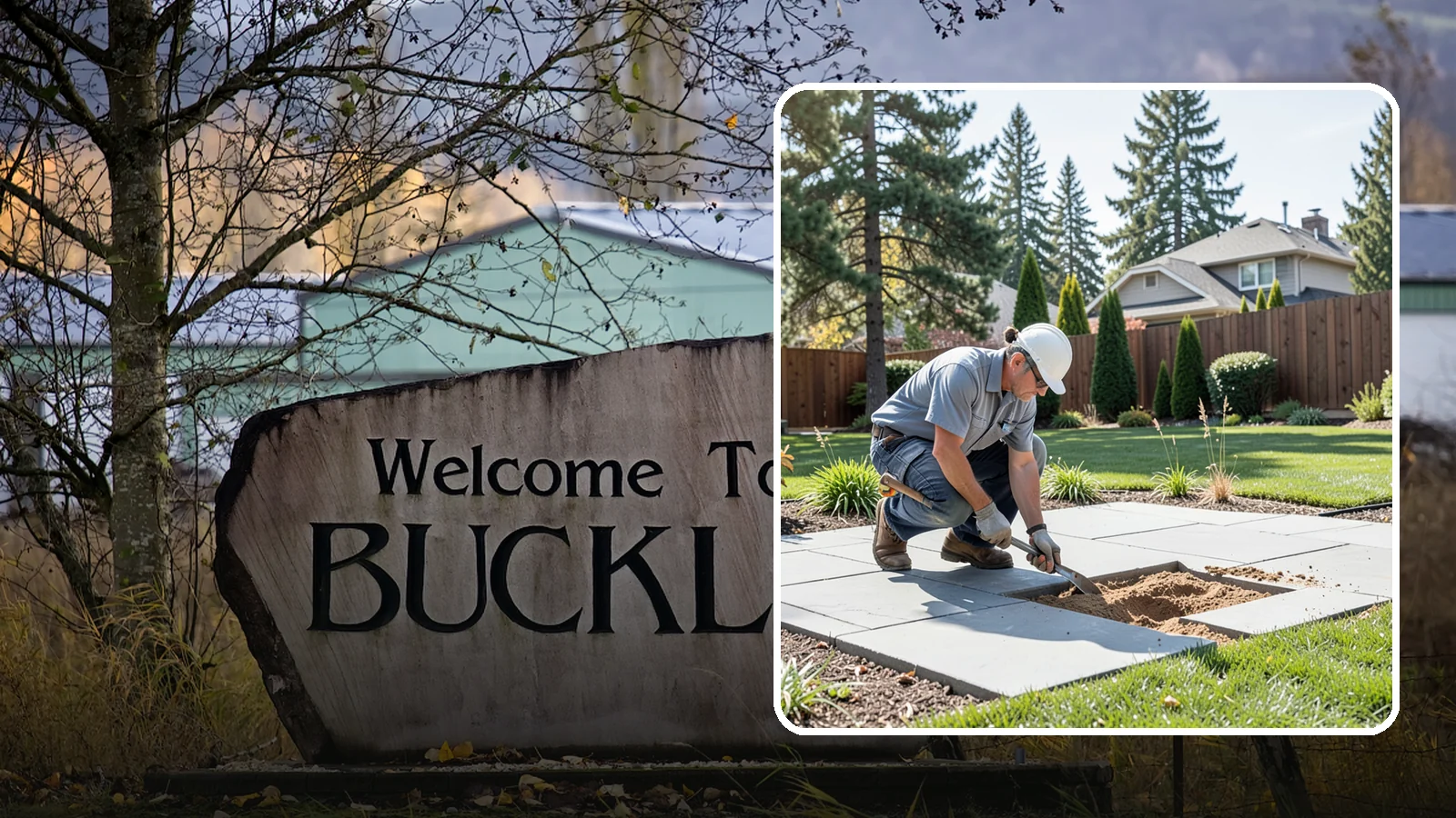 Paver Repair & Releveling in Buckley, Pierce County, WA - Repair of sunken, shifted, or damaged pavers to restore a smooth, level, safe surface.