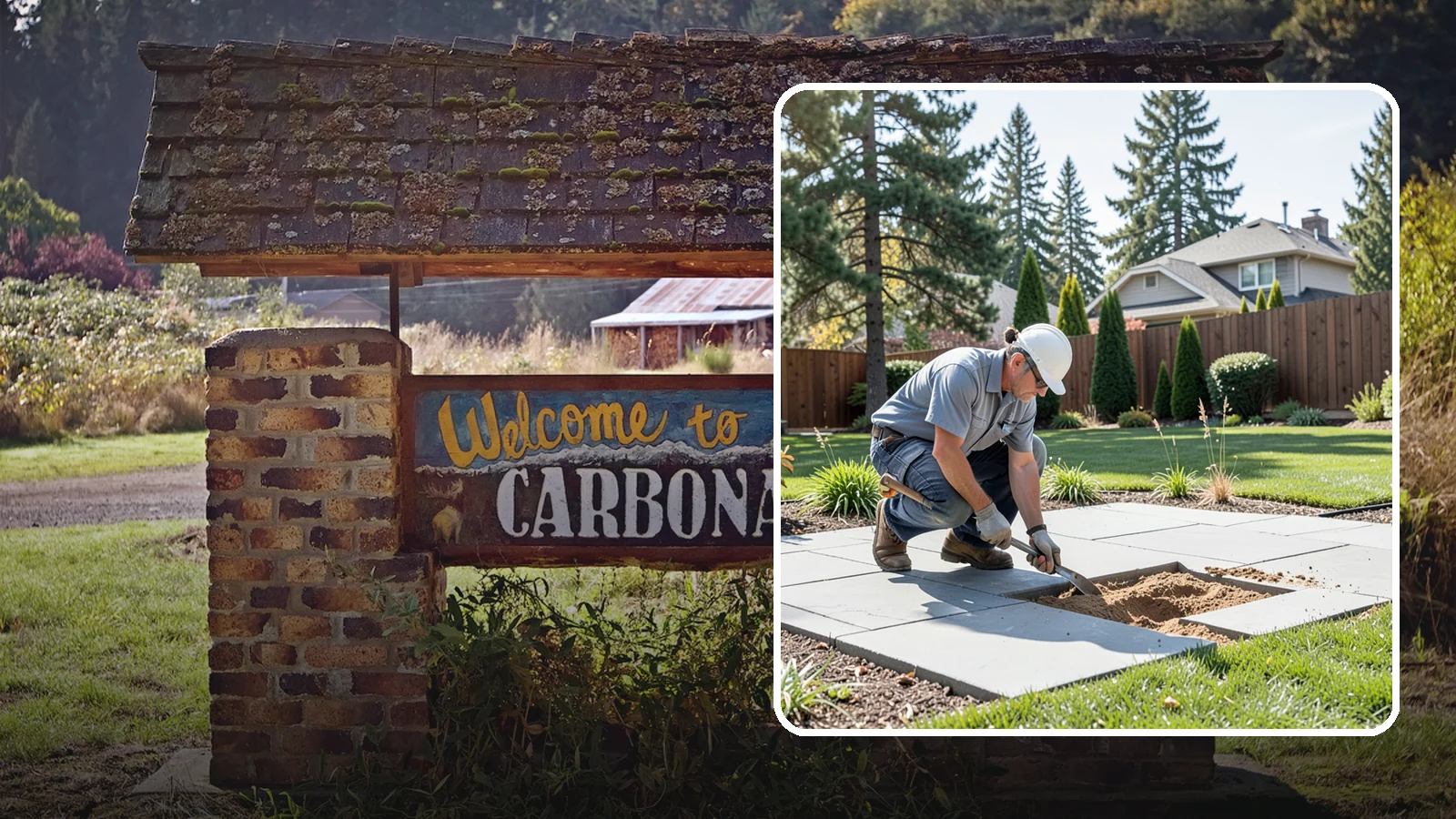 Paver Repair & Releveling in Carbonado, Pierce County, WA - Repair of sunken, shifted, or damaged pavers to restore a smooth, level, safe surface.