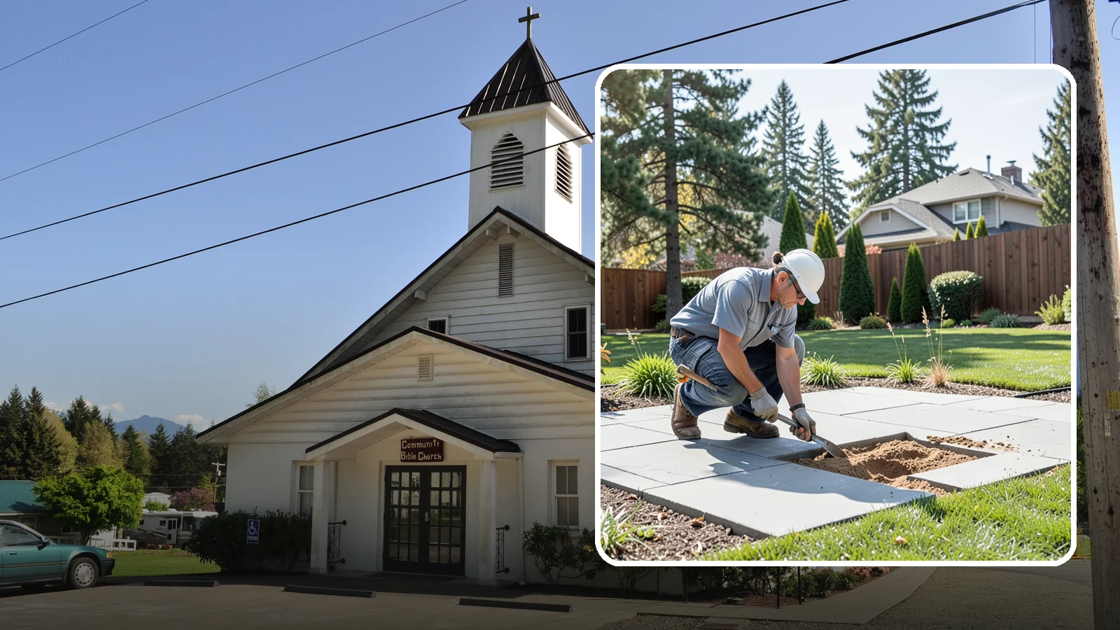 Paver Repair & Releveling in Concrete, Skagit County, WA - Repair of sunken, shifted, or damaged pavers to restore a smooth, level, safe surface.
