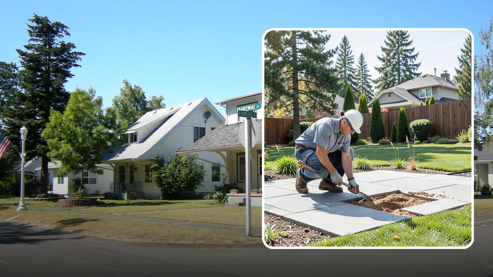 Paver Repair & Releveling in DuPont, Pierce County, WA - Repair of sunken, shifted, or damaged pavers to restore a smooth, level, safe surface.