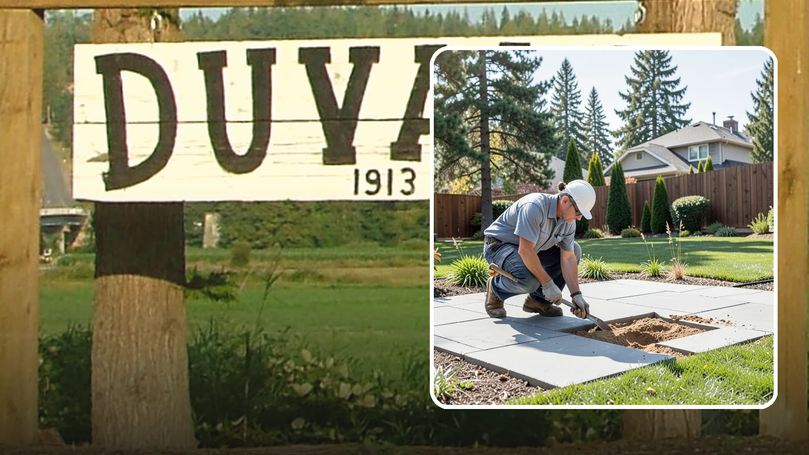 Paver Repair & Releveling in Duvall, King County, WA - Repair of sunken, shifted, or damaged pavers to restore a smooth, level, safe surface.