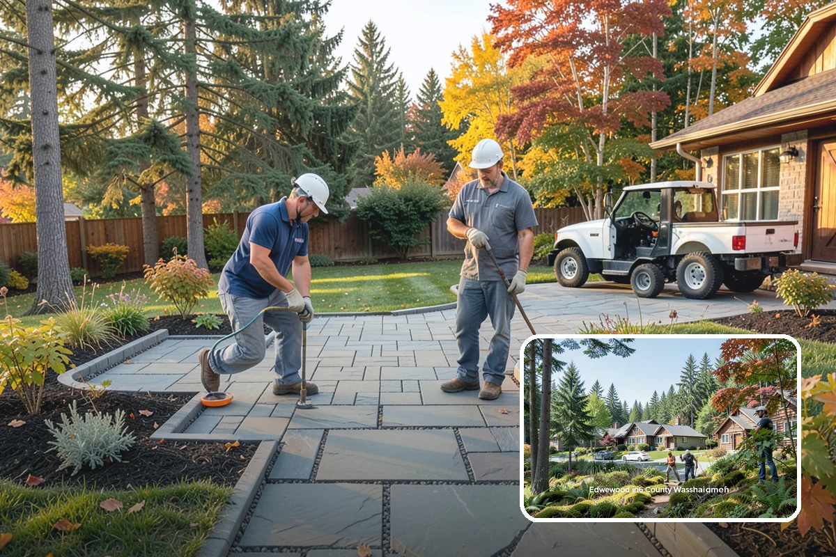 Paver Repair & Releveling in Edgewood, Pierce County, WA - Removes trip hazards