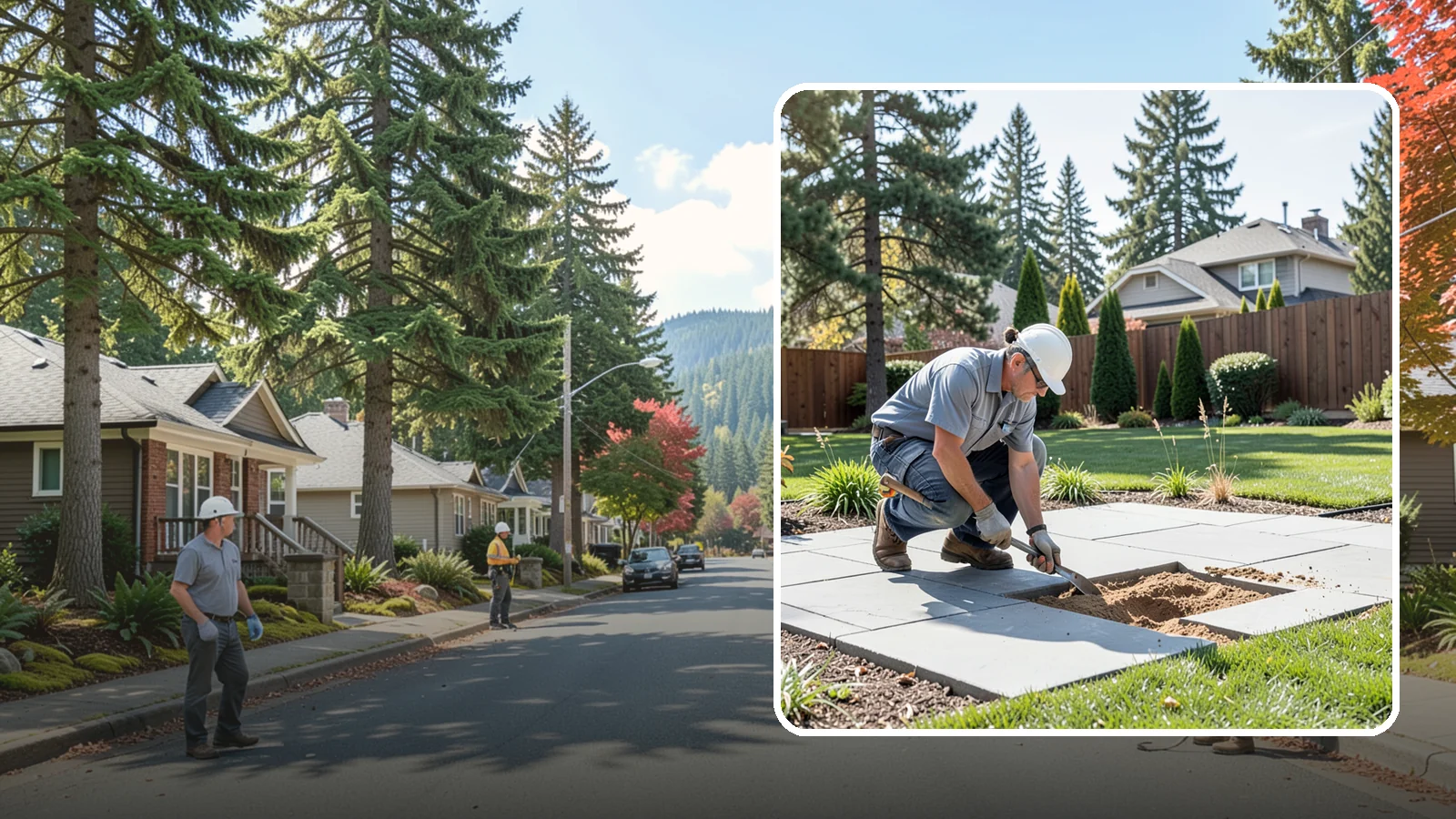 Paver Repair & Releveling in Hunts Point, King County, WA - Repair of sunken, shifted, or damaged pavers to restore a smooth, level, safe surface.
