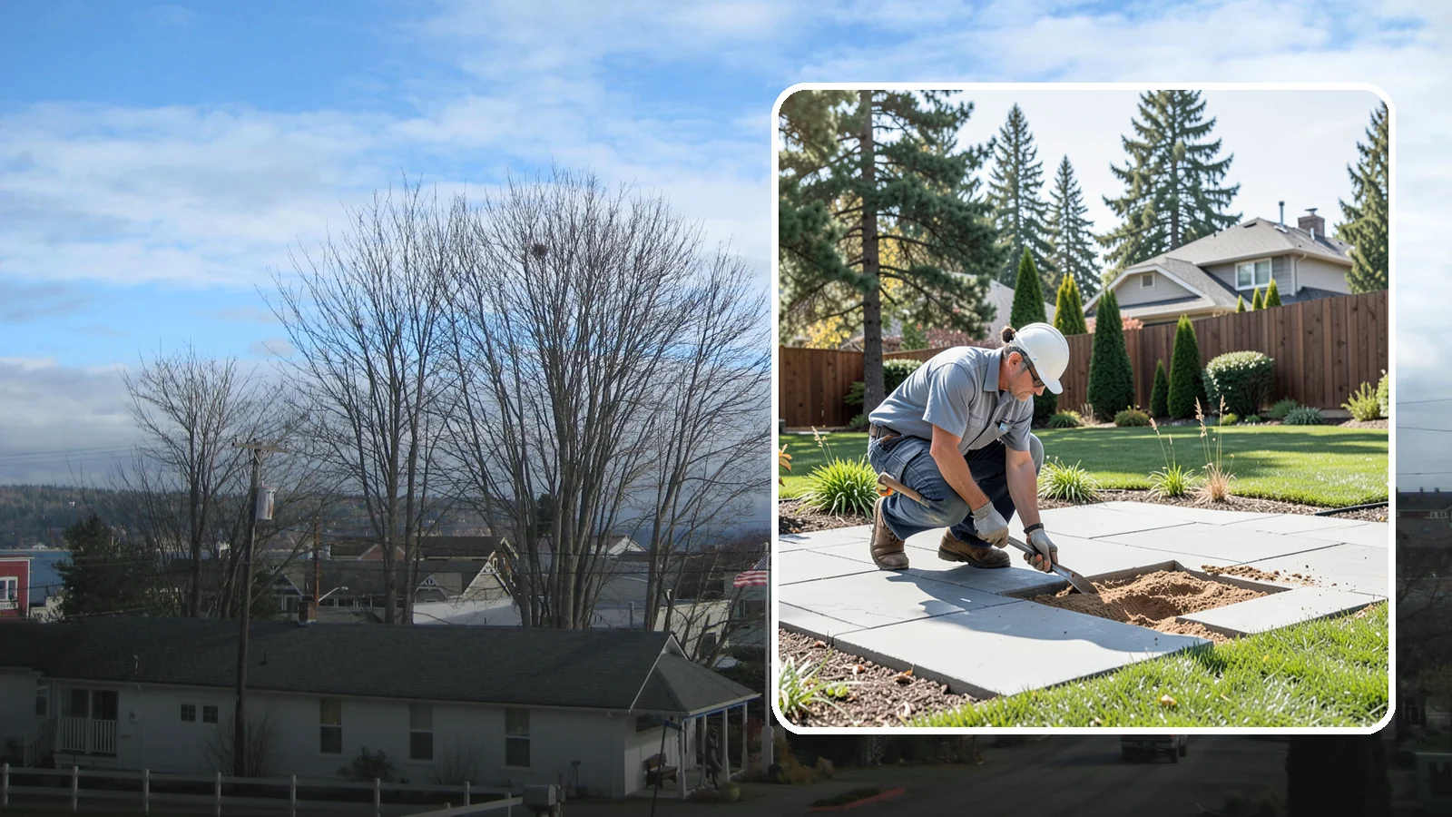 Paver Repair & Releveling in Langley, Island County, WA - Repair of sunken, shifted, or damaged pavers to restore a smooth, level, safe surface.