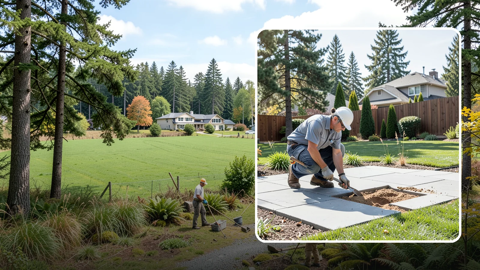 Paver Repair & Releveling in Lyman, Skagit County, WA - Repair of sunken, shifted, or damaged pavers to restore a smooth, level, safe surface.