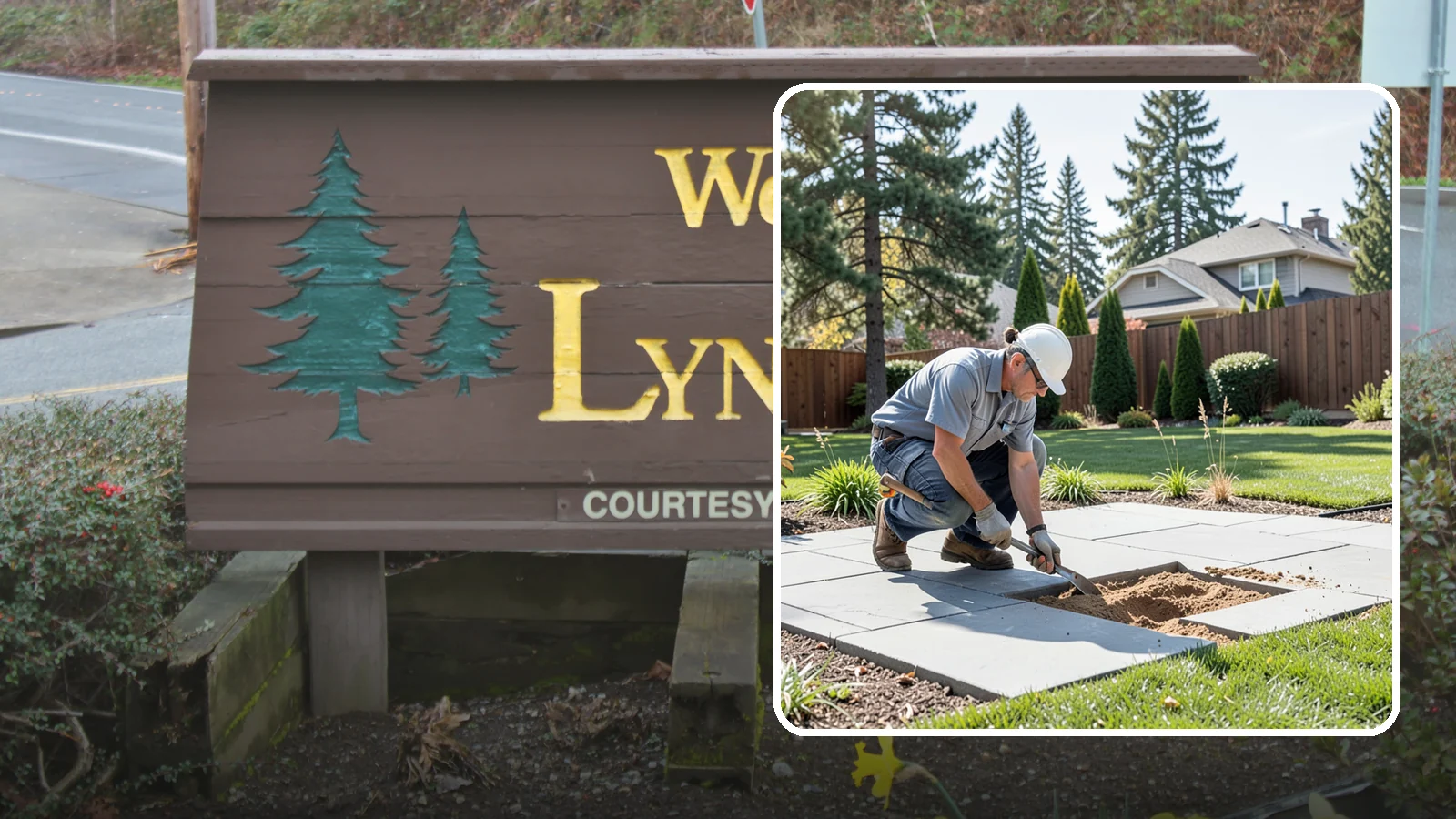 Paver Repair & Releveling in Lynnwood, Snohomish County, WA - Repair of sunken, shifted, or damaged pavers to restore a smooth, level, safe surface.