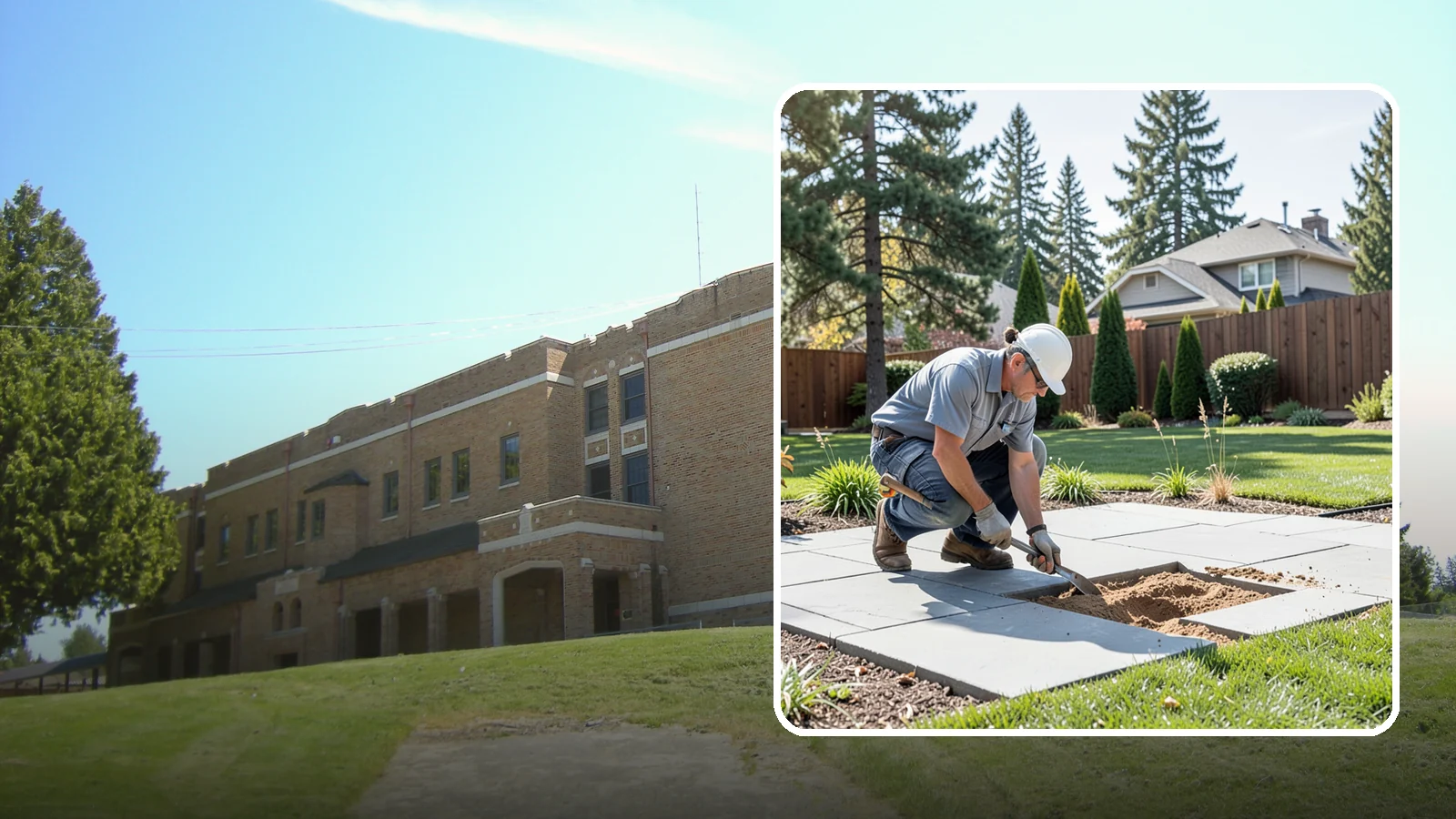 Paver Repair & Releveling in Maple Valley, King County, WA - Repair of sunken, shifted, or damaged pavers to restore a smooth, level, safe surface.