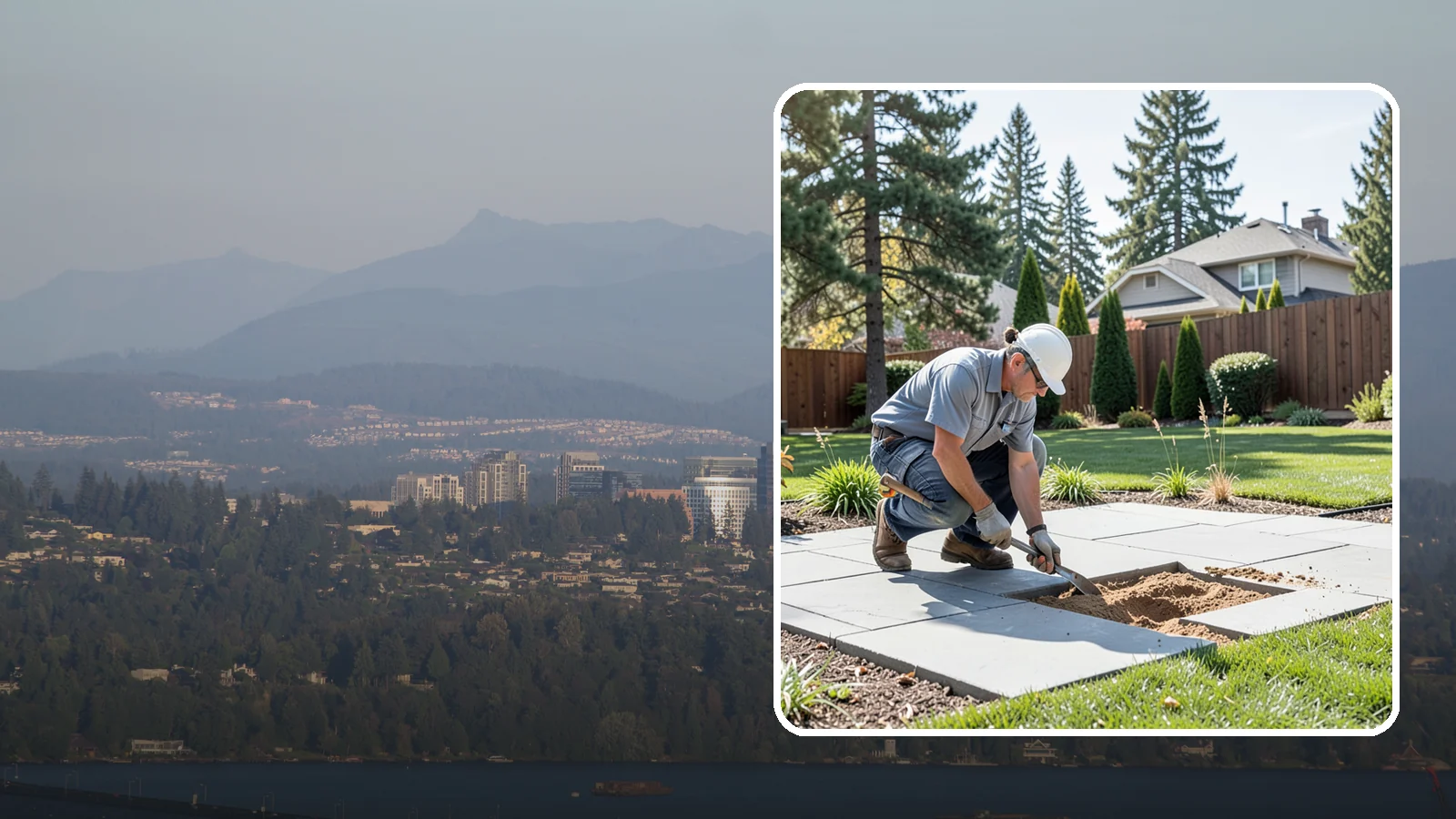 Paver Repair & Releveling in Medina, King County, WA - Repair of sunken, shifted, or damaged pavers to restore a smooth, level, safe surface.