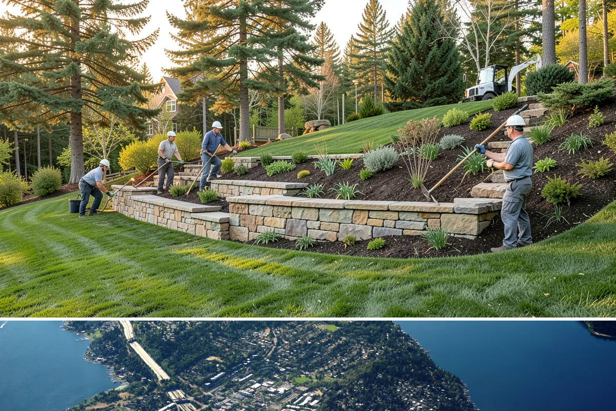 Paver Repair & Releveling in Mercer Island, King County, WA - Best done spring through fall.