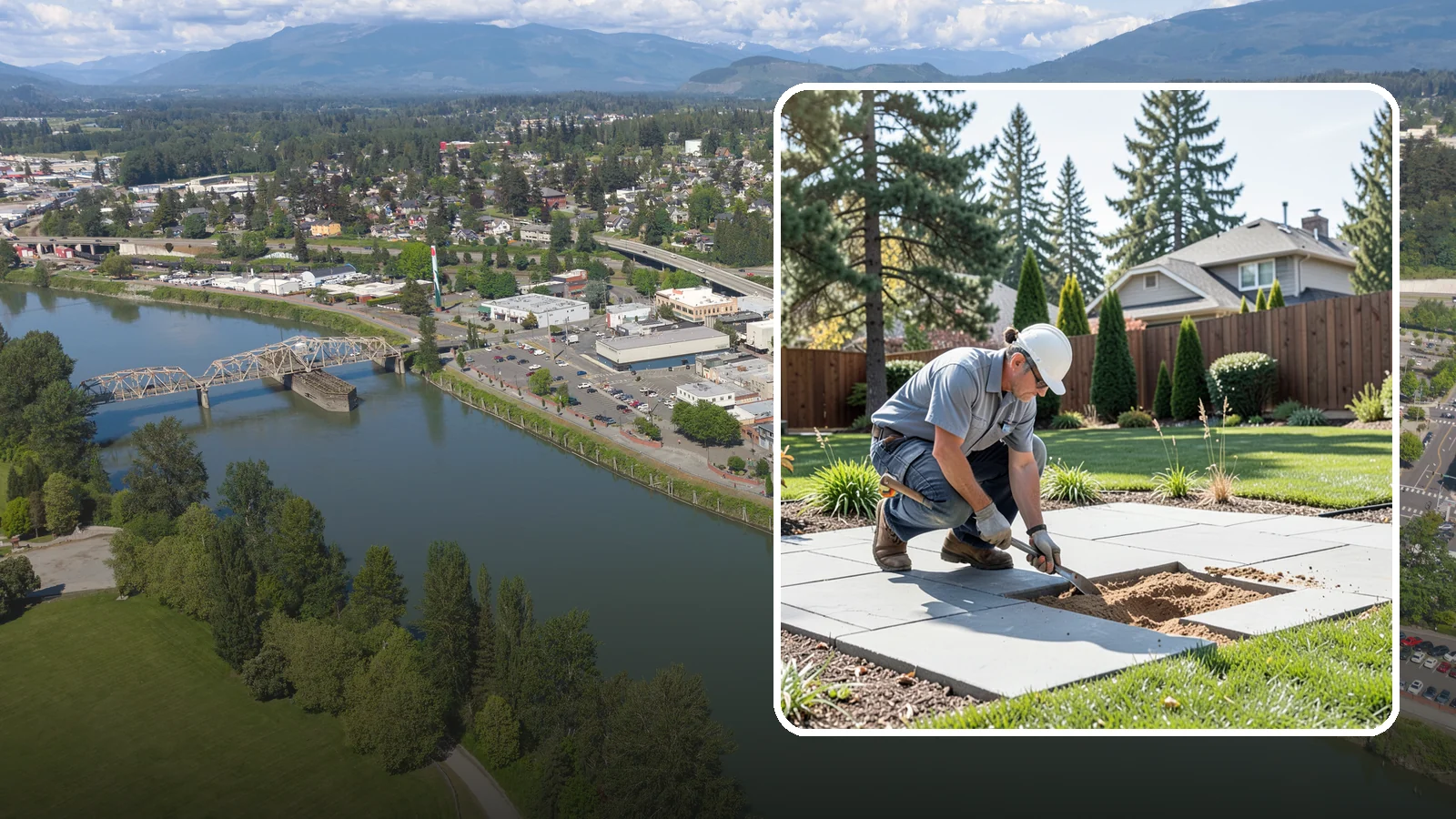 Paver Repair & Releveling in Mount Vernon, Skagit County, WA - Repair of sunken, shifted, or damaged pavers to restore a smooth, level, safe surface.