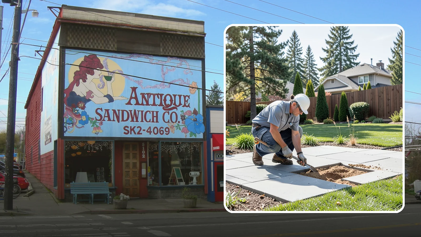 Paver Repair & Releveling in Ruston, Pierce County, WA - Repair of sunken, shifted, or damaged pavers to restore a smooth, level, safe surface.