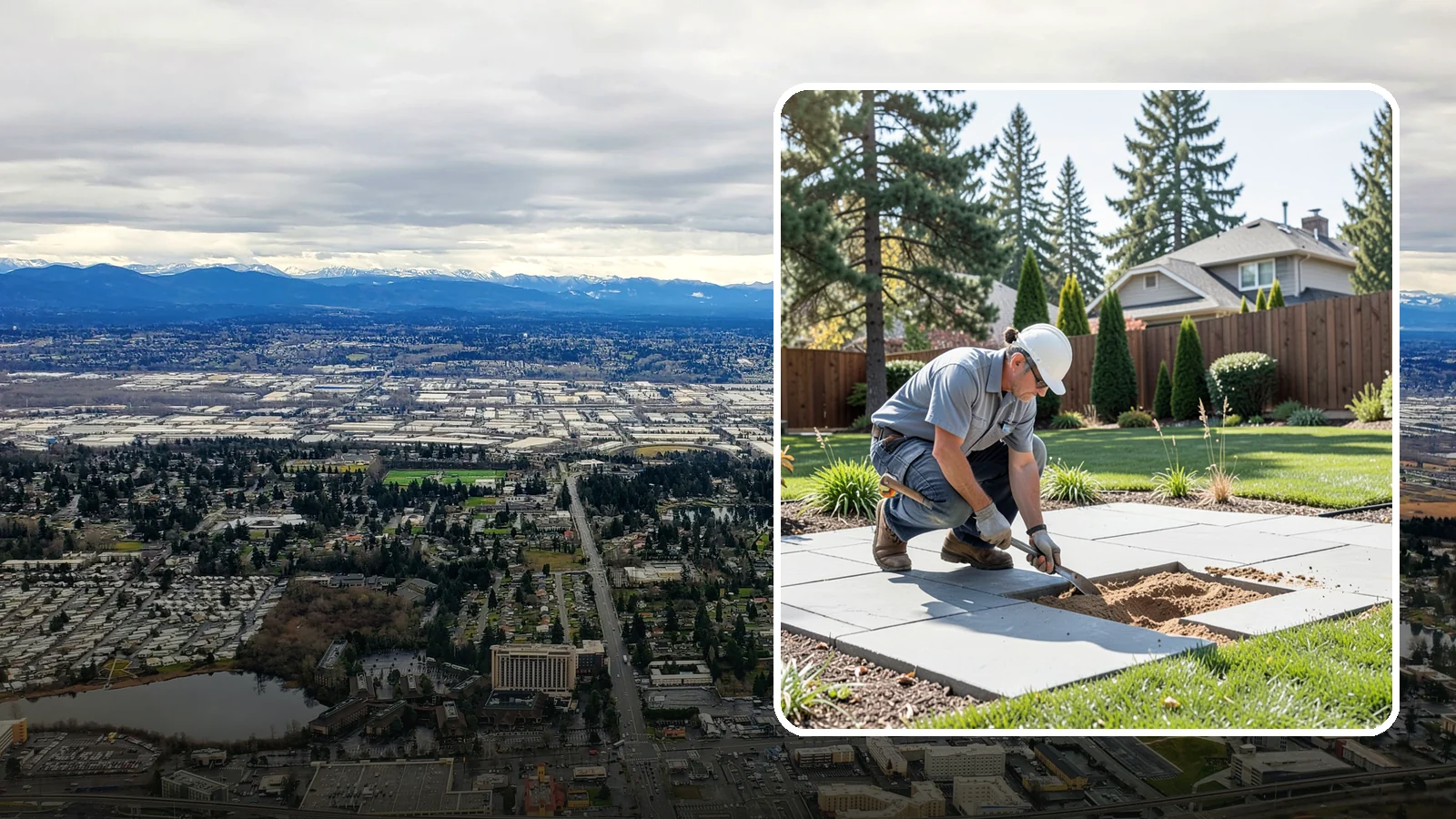 Paver Repair & Releveling in SeaTac, King County, WA - Repair of sunken, shifted, or damaged pavers to restore a smooth, level, safe surface.