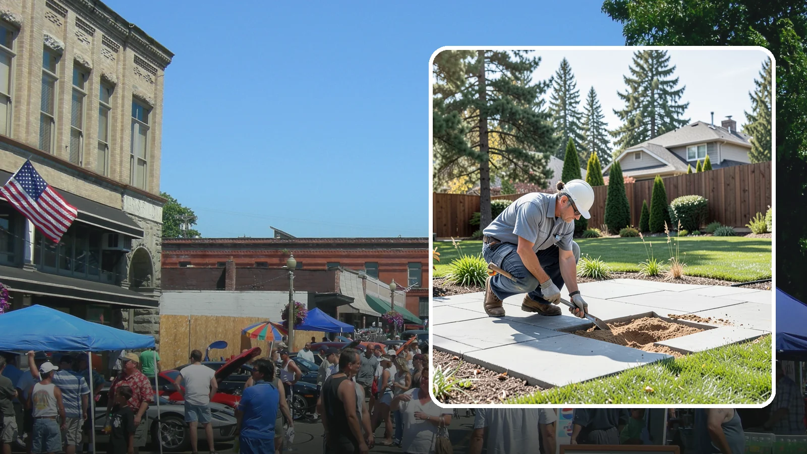 Paver Repair & Releveling in Snohomish, Snohomish County, WA - Repair of sunken, shifted, or damaged pavers to restore a smooth, level, safe surface.