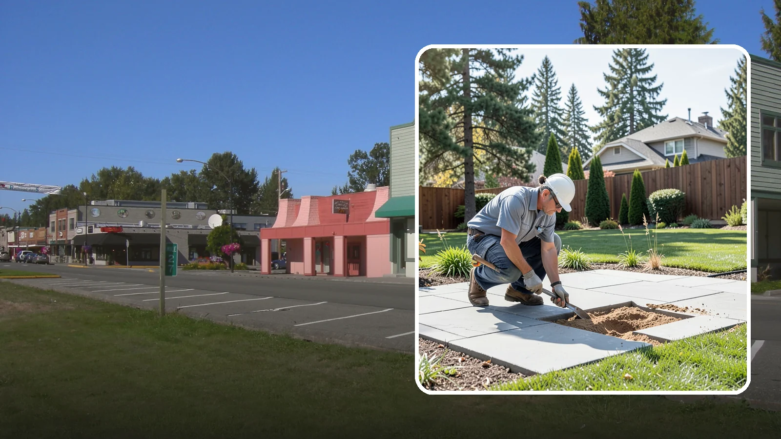 Paver Repair & Releveling in Snoqualmie, King County, WA - Repair of sunken, shifted, or damaged pavers to restore a smooth, level, safe surface.