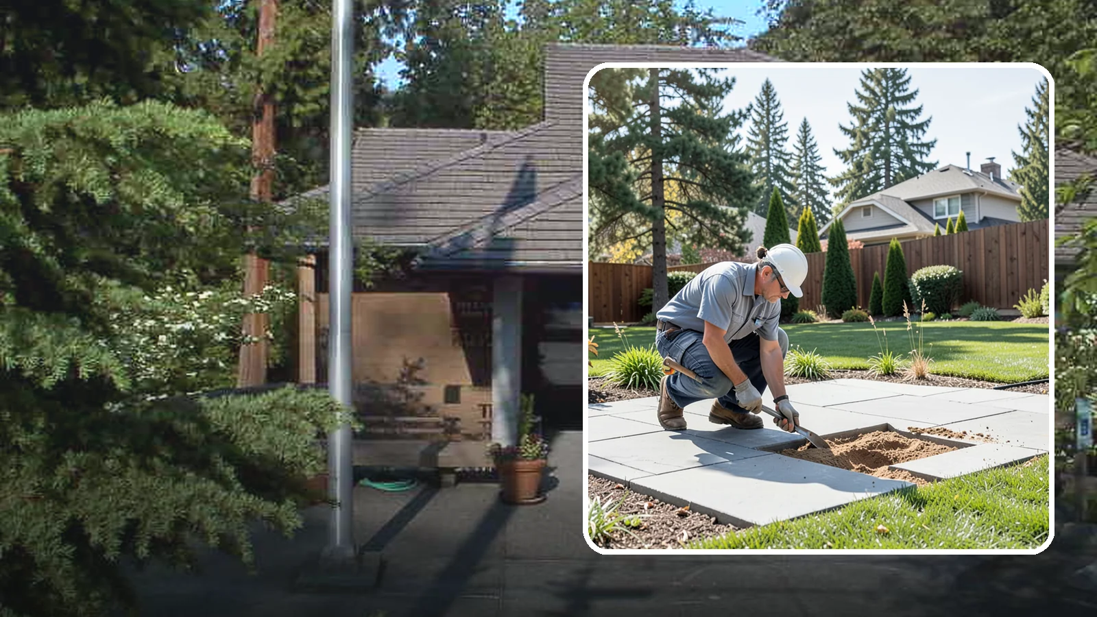 Paver Repair & Releveling in Yarrow Point, King County, WA - Repair of sunken, shifted, or damaged pavers to restore a smooth, level, safe surface.