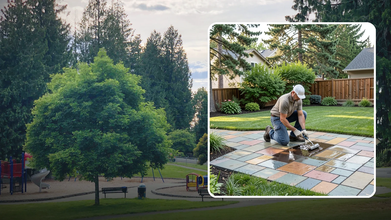 Paver Sealing in Bonney Lake, Pierce County, WA - Protective sealing that guards pavers against stains, weeds, and weather while enriching their color.